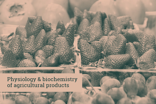 Physiology & biochemistry of agricultural products
